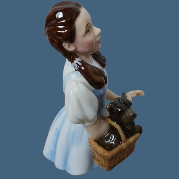 Department 56 Dorothy & Toto Porcelain Figurine By The Candle Crown Wizard Of Oz - Picture 8 of 11